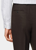 Mid Brown Tailored Fit Milano Suit