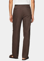 Mid Brown Tailored Fit Milano Suit