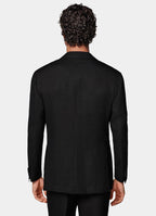 Black Relaxed Fit Roma Suit