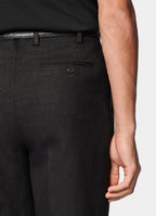 Black Relaxed Fit Roma Suit