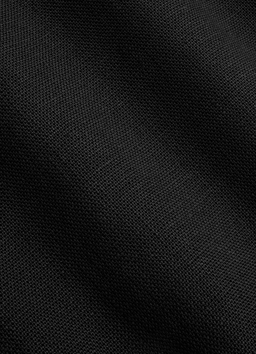 Black Relaxed Fit Roma Suit
