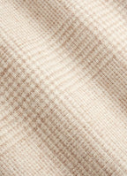 Sand Checked Tailored Fit Havana Suit