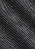Dark Grey Houndstooth Tailored Fit Havana Suit