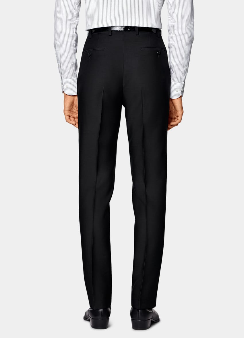 Black Tailored Fit Milano Suit