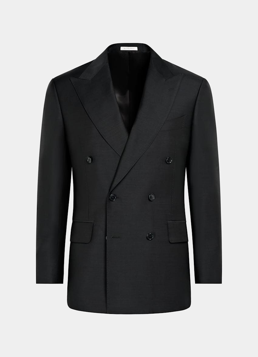 Black Tailored Fit Milano Suit