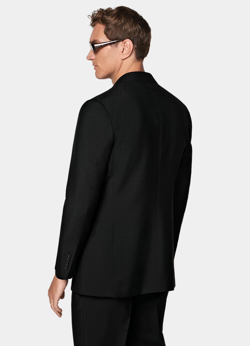 Black Tailored Fit Milano Suit