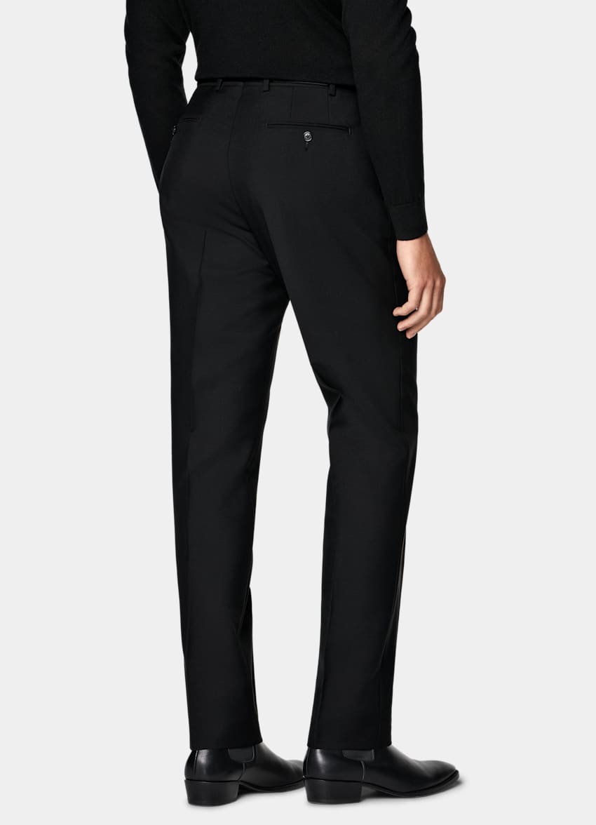 Black Tailored Fit Milano Suit