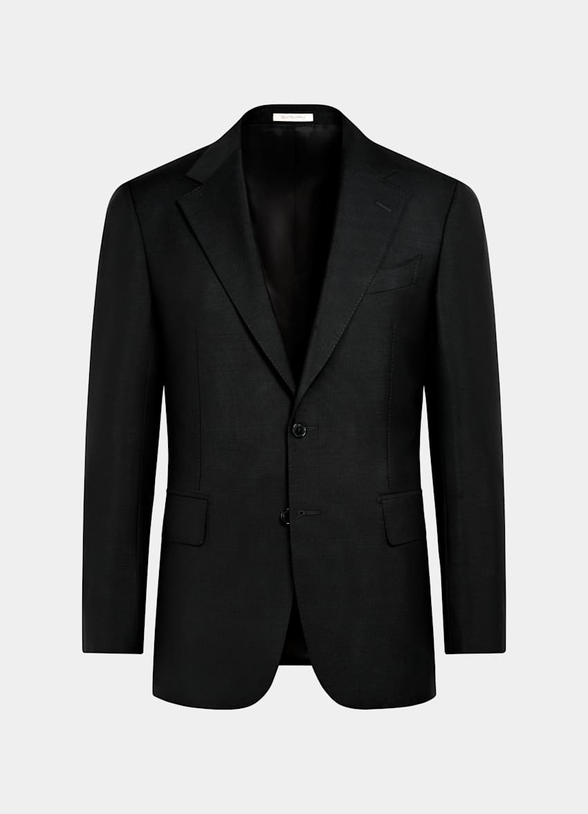 Black Tailored Fit Milano Suit