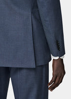 Mid Blue Tailored Fit Havana Suit