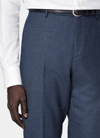 Mid Blue Tailored Fit Havana Suit
