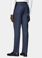 Mid Blue Tailored Fit Havana Suit