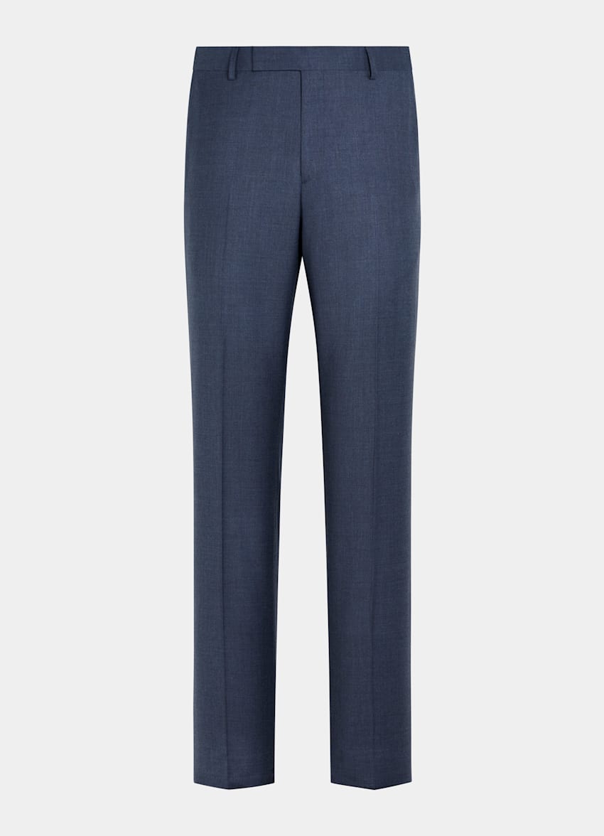 Mid Blue Tailored Fit Havana Suit