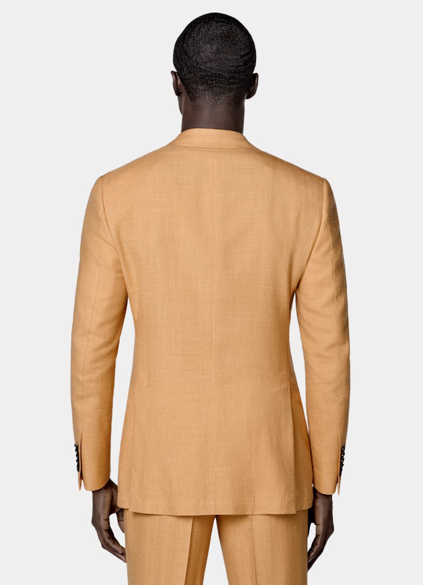 Orange Tailored Fit Milano Suit