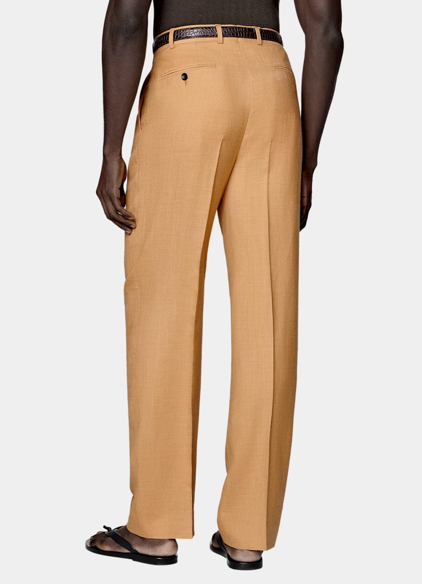 Orange Tailored Fit Milano Suit