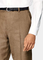 Mid Brown Tailored Fit Havana Suit