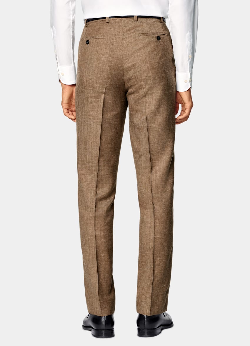 Mid Brown Tailored Fit Havana Suit