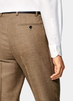 Mid Brown Tailored Fit Havana Suit