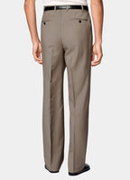 Taupe Tailored Fit Milano Suit