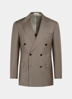 Taupe Tailored Fit Milano Suit
