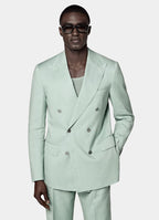 Mid Green Tailored Fit Milano Suit