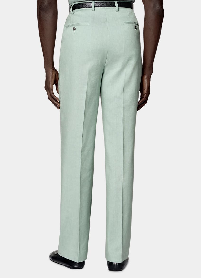 Mid Green Tailored Fit Milano Suit