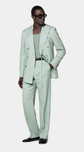 Mid Green Tailored Fit Milano Suit