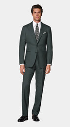 Dark Green Perennial Tailored Fit Havana Suit