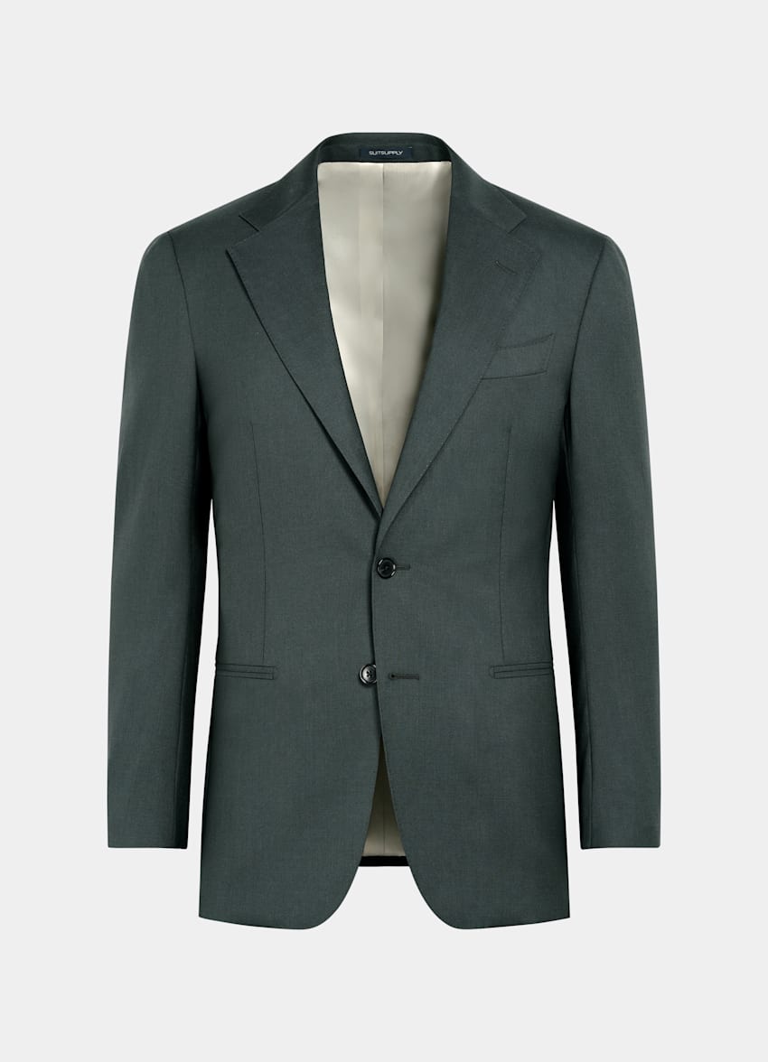 Dark Green Perennial Tailored Fit Havana Suit