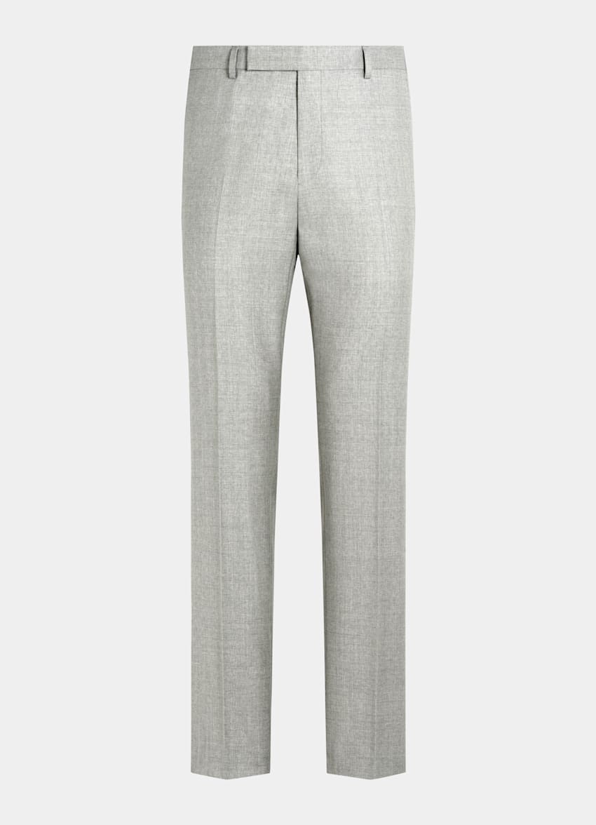Light Grey Tailored Fit Havana Suit