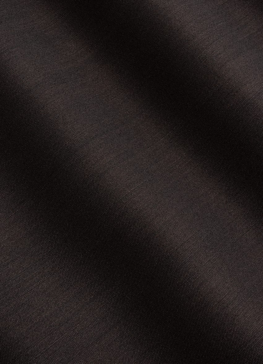Dark Brown Tailored Fit Milano Suit