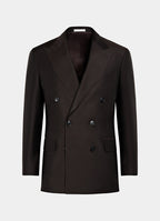 Dark Brown Tailored Fit Milano Suit