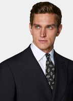 Navy Tailored Fit Milano Suit