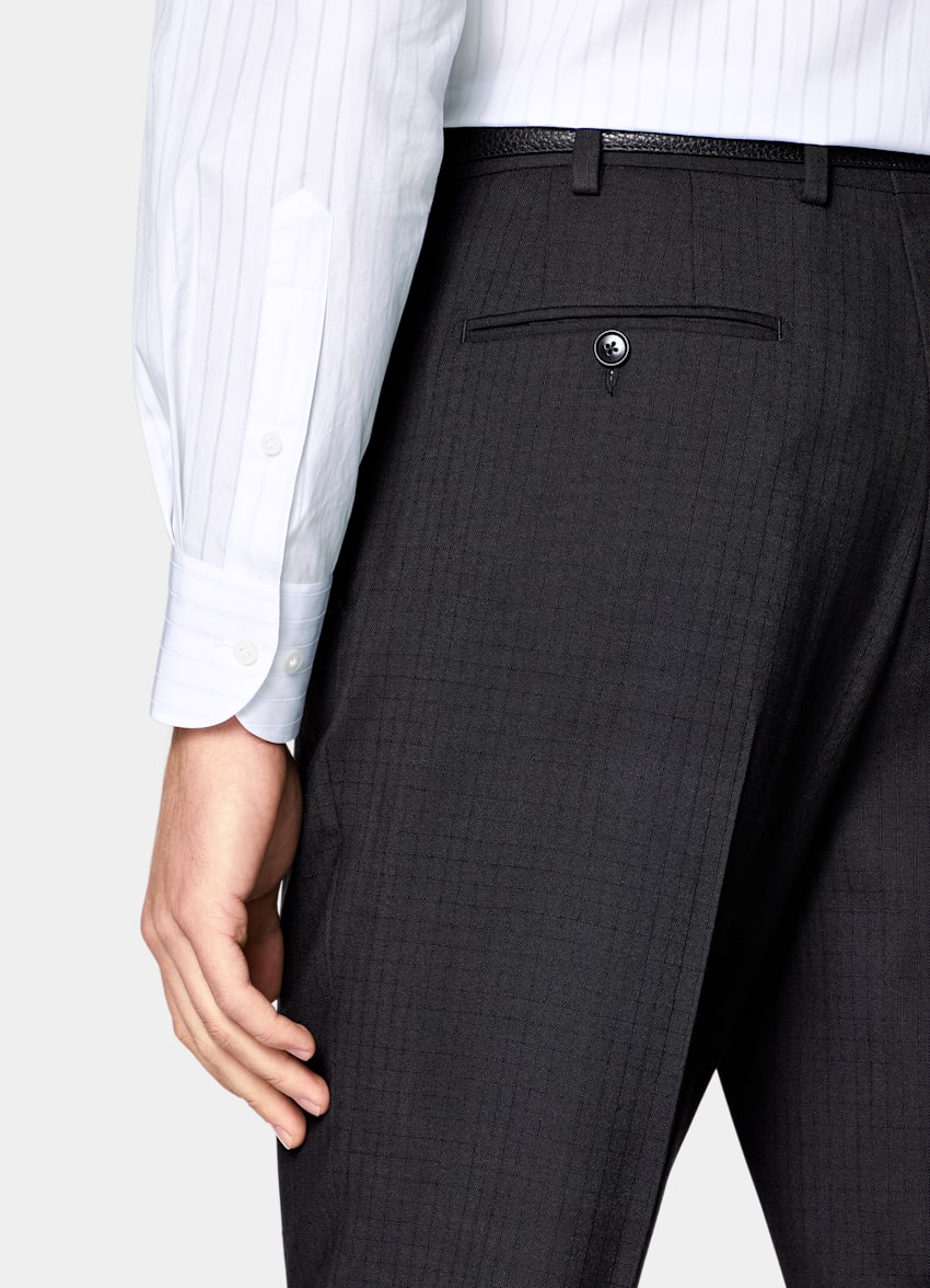 Navy Tailored Fit Milano Suit