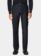 Navy Striped Tailored Fit Havana Suit