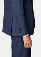 Mid Blue Perennial Tailored Fit Havana Suit