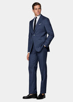 Mid Blue Perennial Tailored Fit Havana Suit