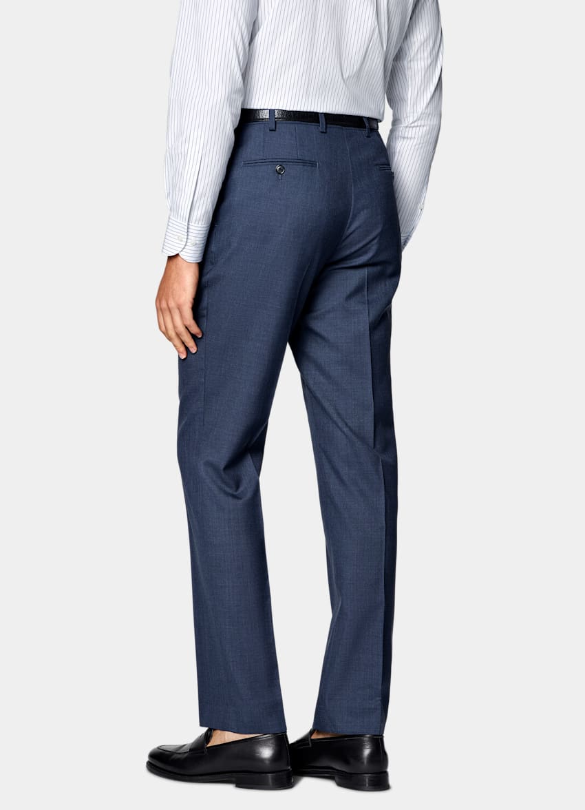Mid Blue Perennial Tailored Fit Havana Suit