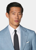 Light Blue Perennial Tailored Fit Havana Suit