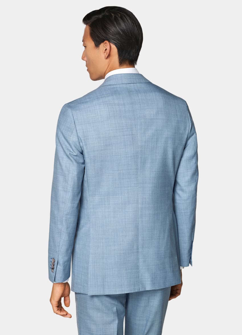 Light Blue Perennial Tailored Fit Havana Suit