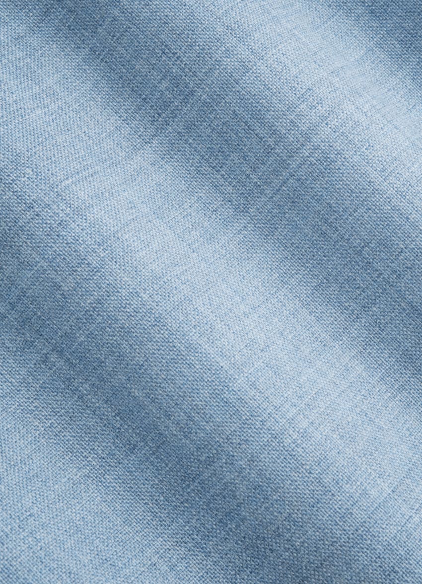 Light Blue Perennial Tailored Fit Havana Suit
