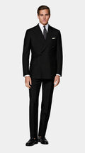 Black Tailored Fit Milano Suit