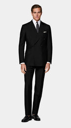 Black Tailored Fit Milano Suit
