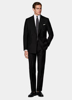 Black Tailored Fit Milano Suit