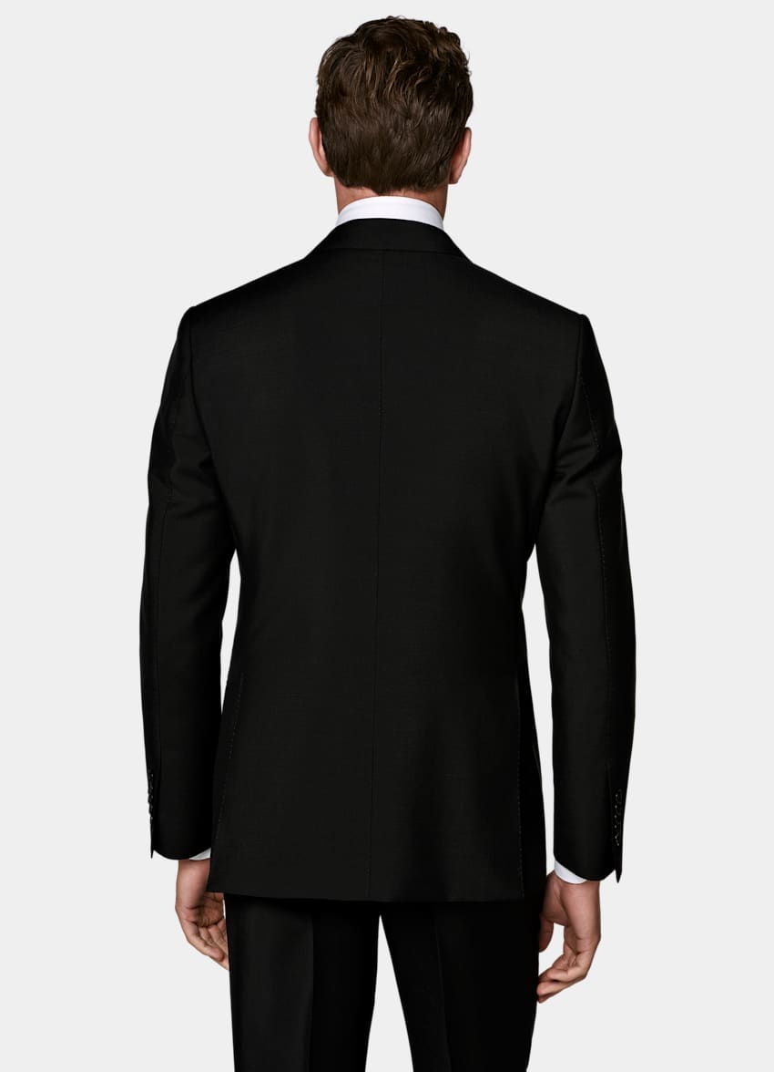 Black Tailored Fit Milano Suit