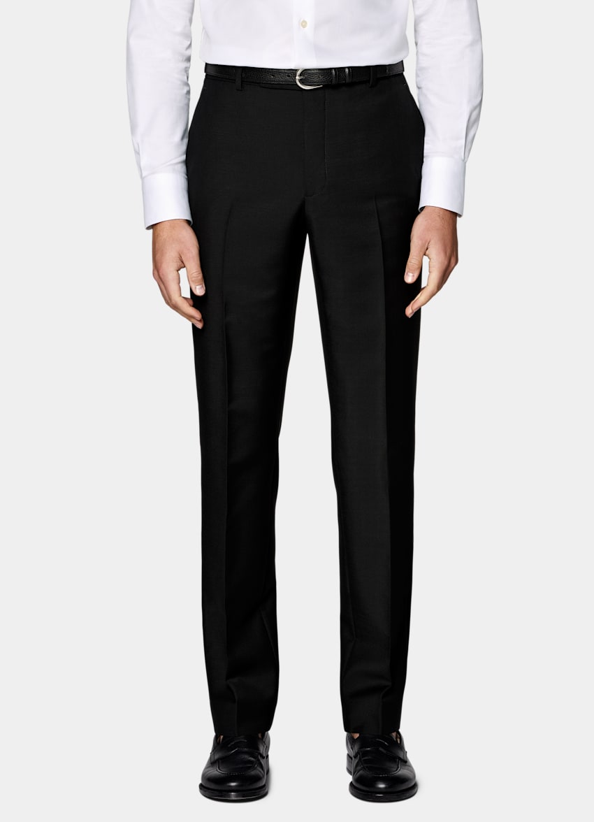 Black Tailored Fit Milano Suit