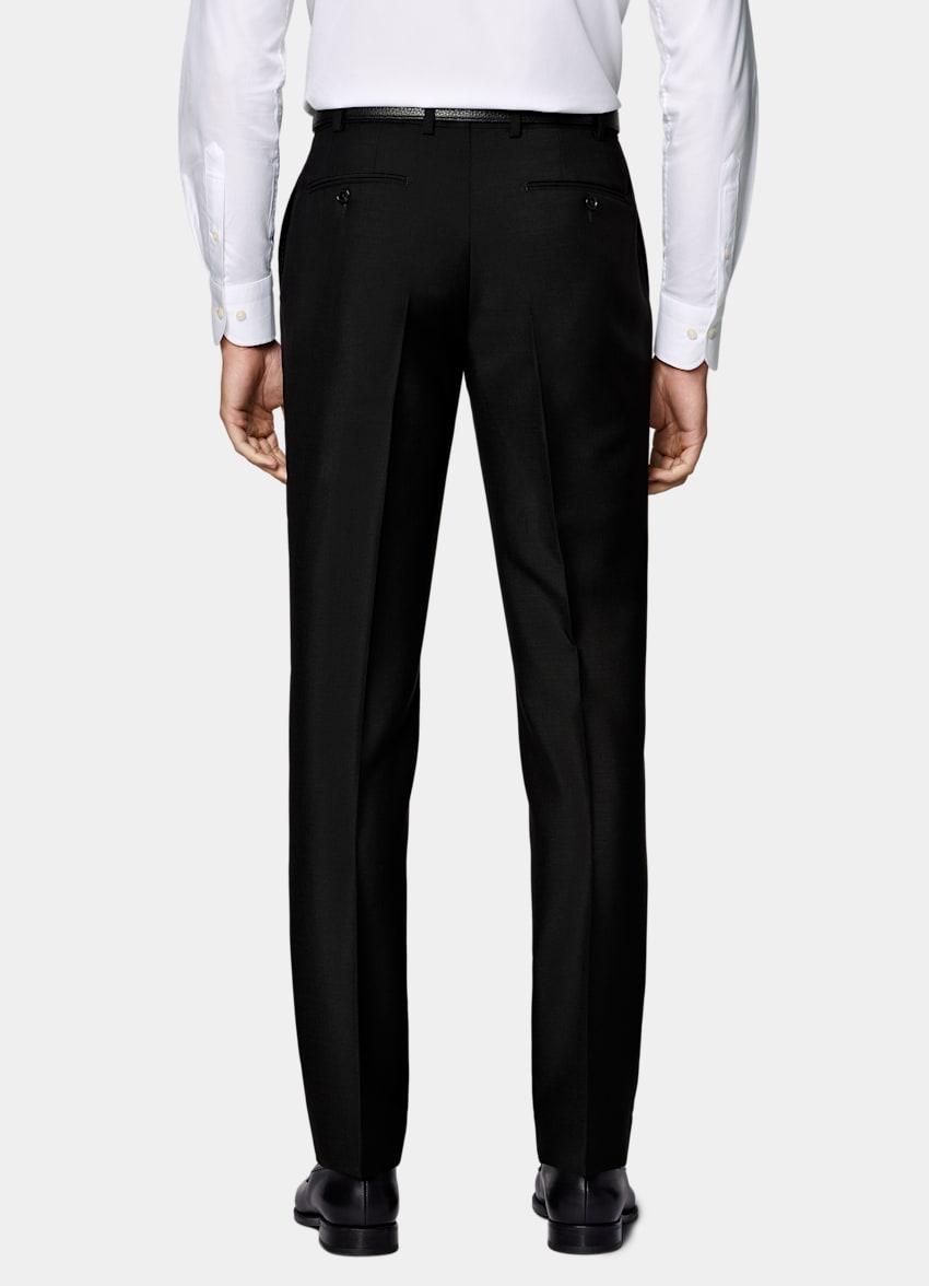 Black Tailored Fit Milano Suit