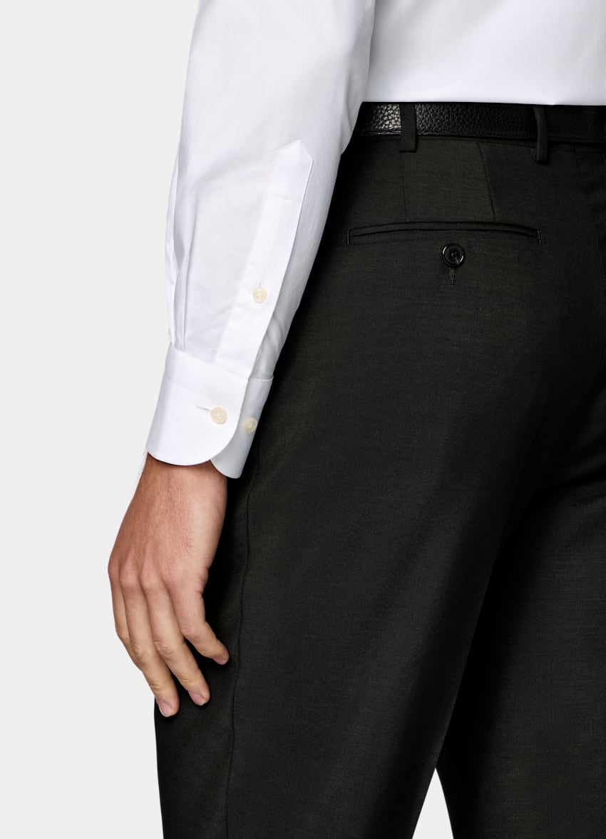 Black Tailored Fit Milano Suit