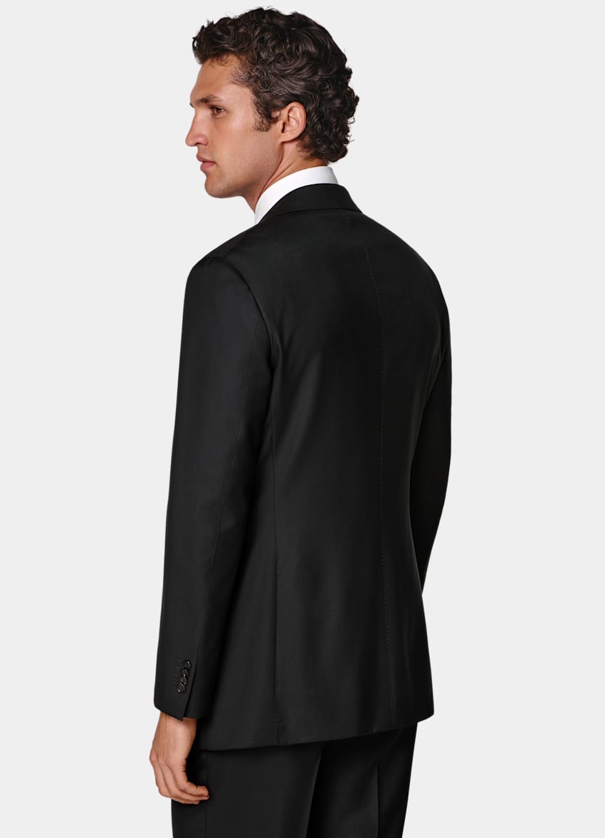 Black Tailored Fit Havana Suit