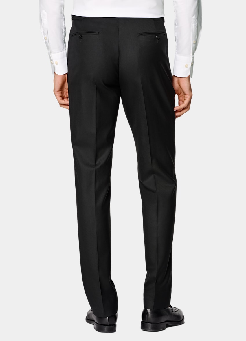 Black Tailored Fit Havana Suit