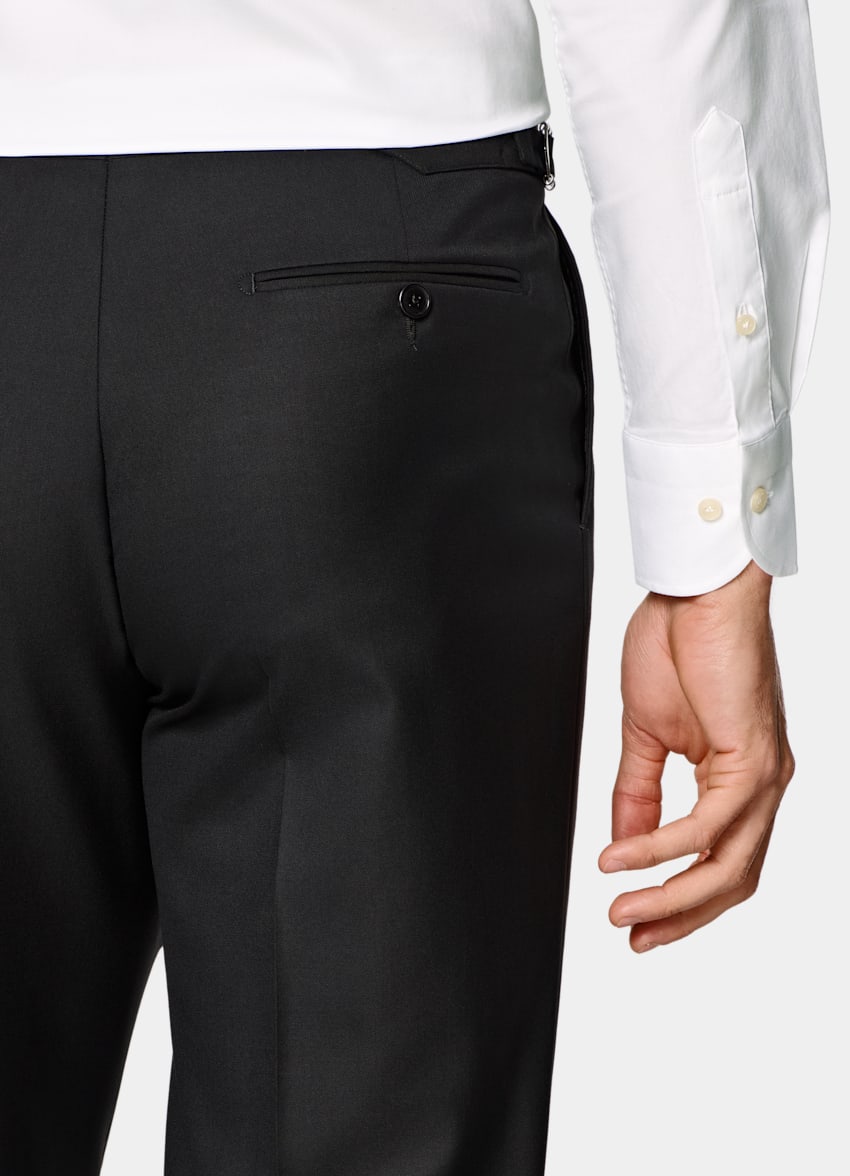 Black Tailored Fit Havana Suit